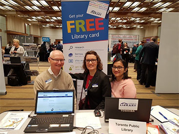 T P L staff at the I E P Conference and Hiring Expo for Internationally Educated Professionals T P L staff at the I E P Conference and Hiring Expo for Internationally Educated Professionals