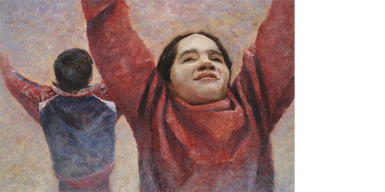 Image from Caribou Song by Brian Deines Image from Caribou Song by Brian Deines