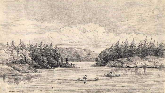 Lake Muskoka sketch