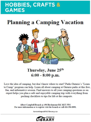 Planning a Camping Vacation Planning a Camping Vacation