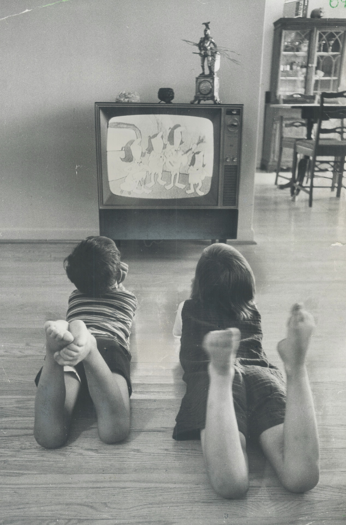 Children Watching TV