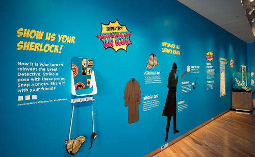 TD Gallery Pop Sherlock Exhibit