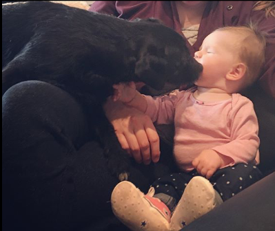 Lennon and baby