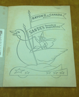 Black and White "Mother Goose" Colouring Book Page