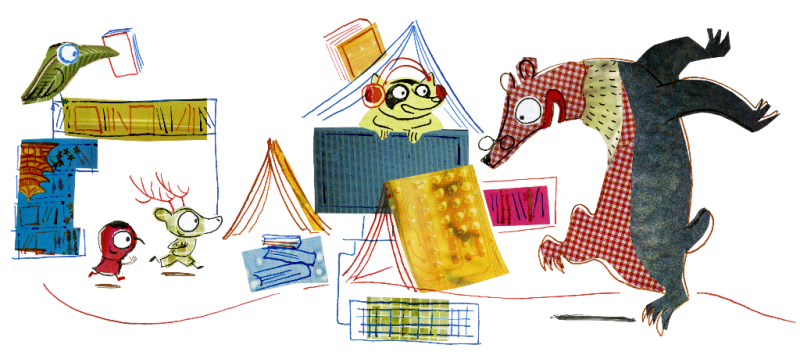 TD Summer Reading Club illustration by Virginie Egger