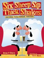 Book Cover: Six Sheep Sip Thick Shakes