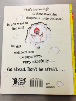 Back Cover of Open Very Carefully, by Nick Bromley