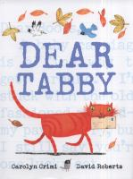 Dear Tabby, by Carolyn Crimi