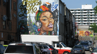 Reggae Lane murals