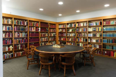 Arthur Conan Doyle Room study area