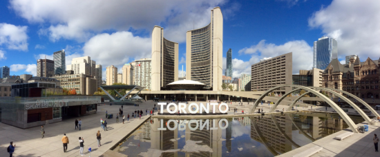 Nathan Phillips Square and Toronto City Hall