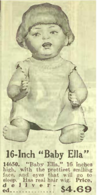 Doll with nightgown