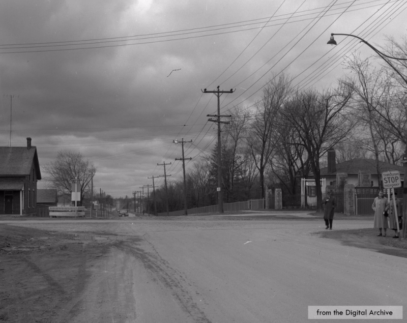 Old photo of St. Clair Avenue East and Kennedy Road