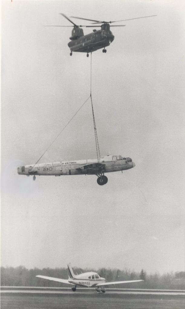 Mynarski  Memorial Lancaster Before Restoration 1979