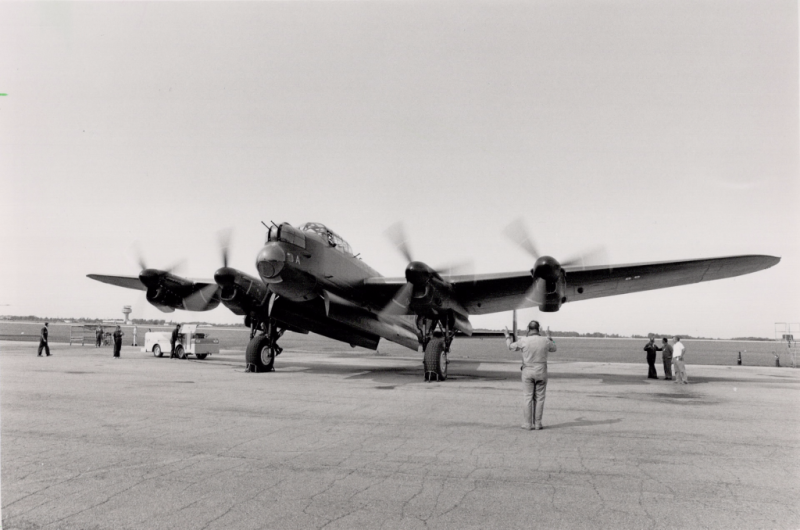 Mynarski Memorial Lancaster Restored 1988