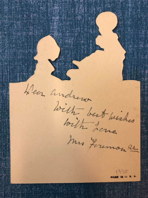 Back of card 1