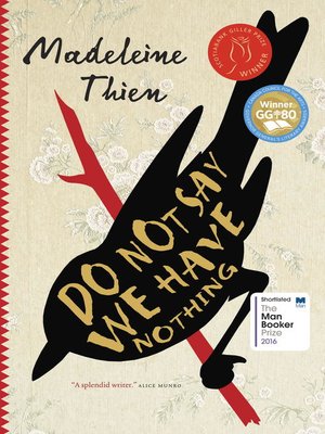 Cover of Do Not Say We Have Nothing