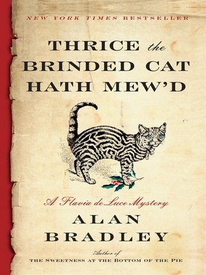 Cover of Thrice the Brinded Cat Hath Mew'd