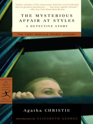 Cover image for The Mysterious Affair at Styles