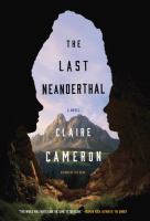 Book cover of The last Neanderthal