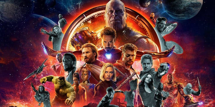 Avengers Infinity War Official Movie Poster
