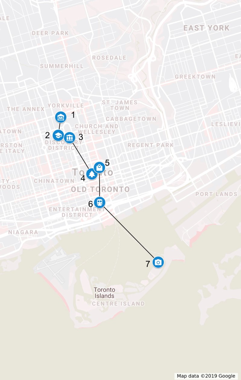 Toronto and Algonquin Island Toronto and Algonquin Island