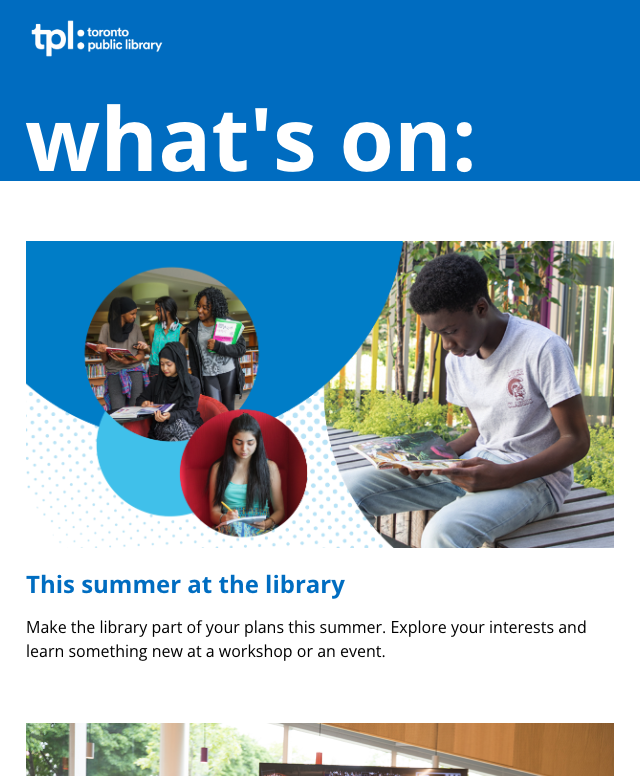 what's on: 